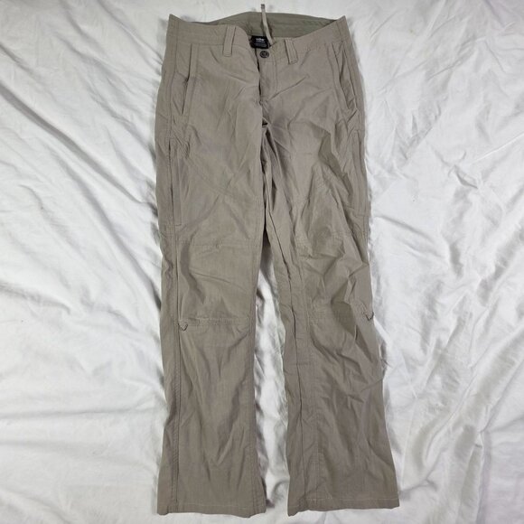 Kuhl 4 Short Womens Size 4 Beige Outdoor Hiking Pants Lightweight Stretchy - Picture 1 of 12